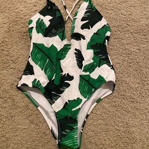 One piece bathing suit